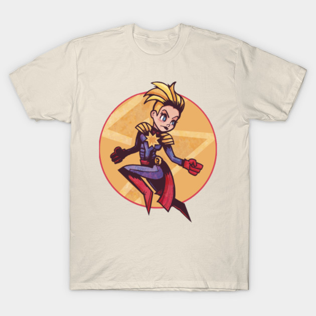 Captain Marvel - Captain Marvel - T-Shirt | TeePublic